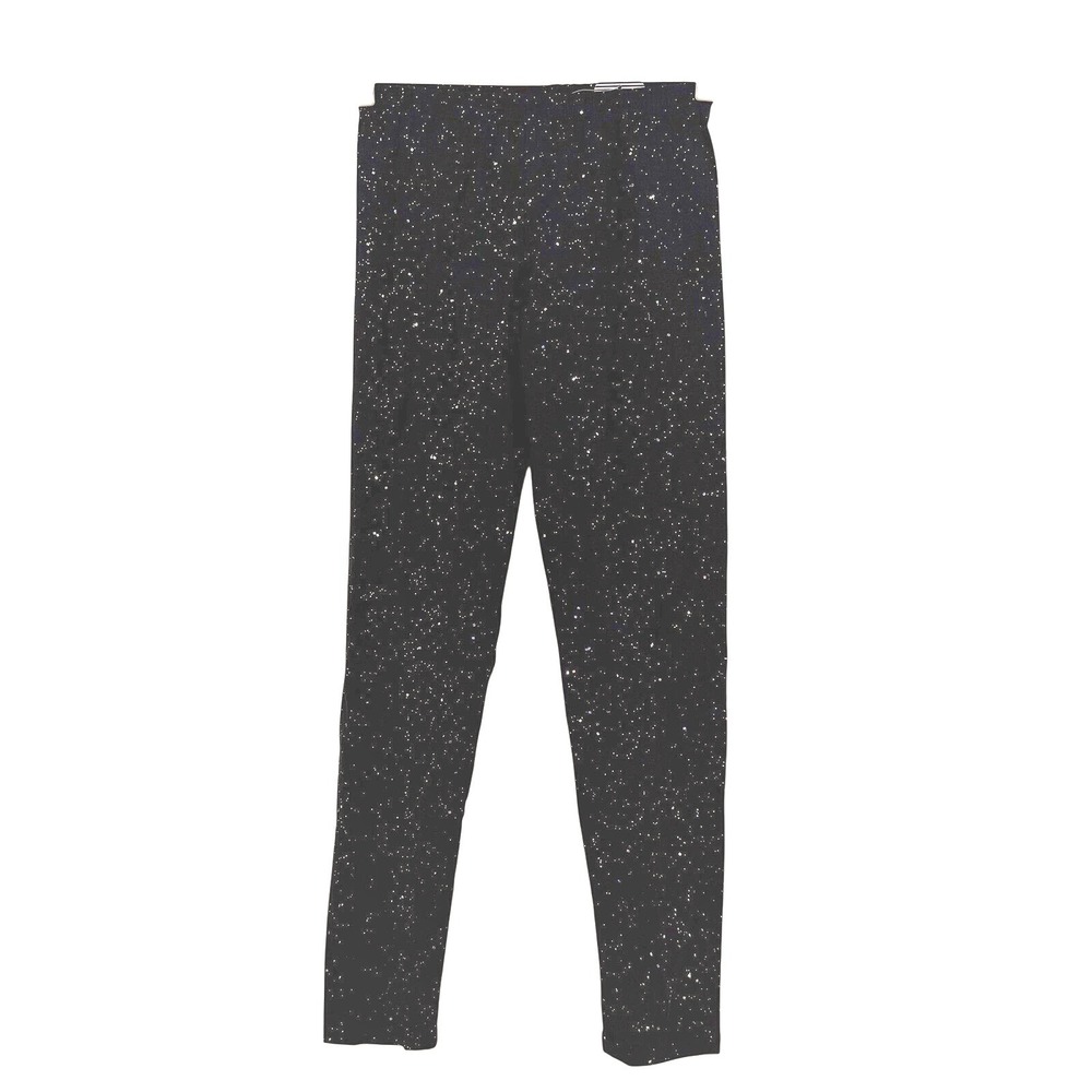 Splendid‎ Girls Black Sparkle Galaxy Leggings Size 7 Cozy School Party NWT